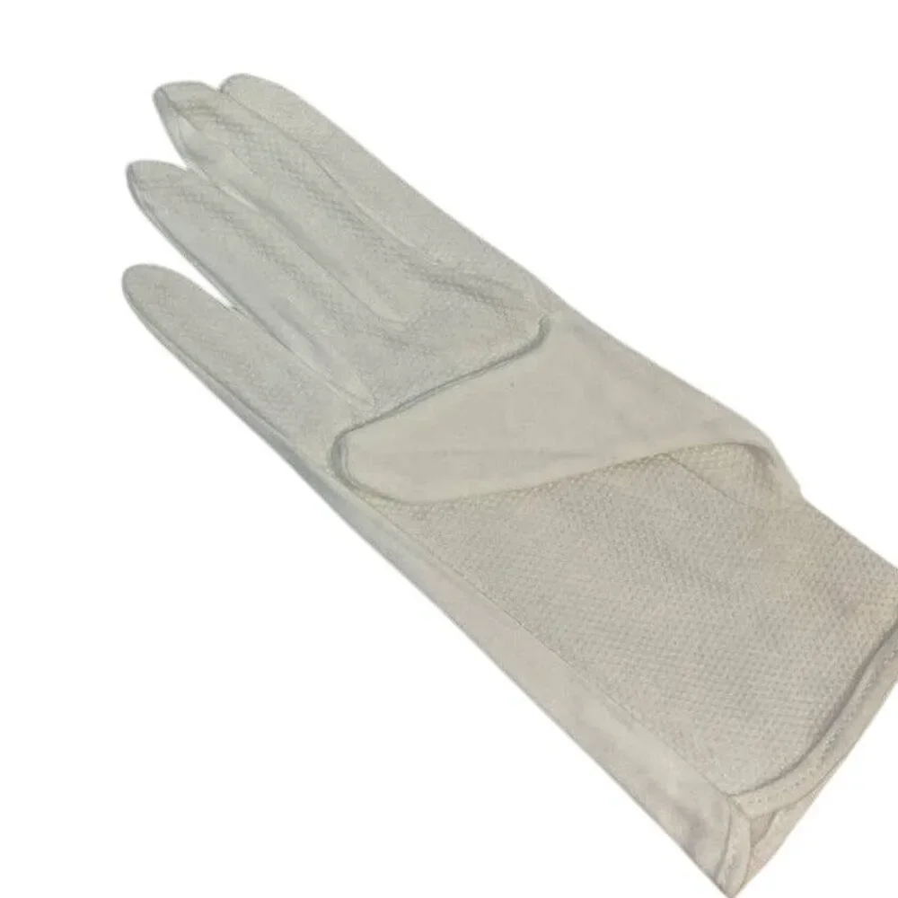 New In Package Lot of 9 DSI Style Plus Large White Cotton Marching Band Gloves
